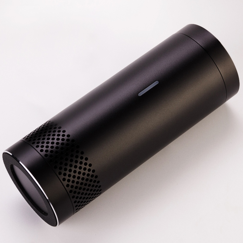 Car air purifier USB powered with detect air quality function for remove smoke/dust/pet smell/bad odors/bacteria/formaldehyde-car air cleaner